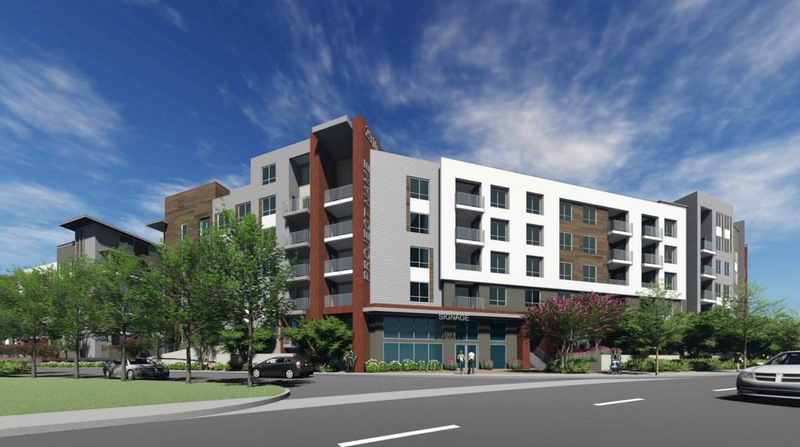 370 apartments start to rise at 2900 San Fernando Road in Glassell Park